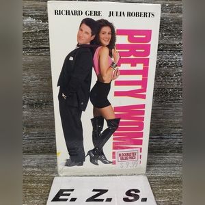 Pretty Woman VHS Factory Sealed 1990 Tape Movie Richard Gere Julia Roberts